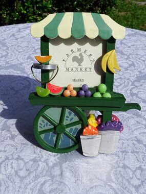 Farmers Market Picture Photo Frame by Malden